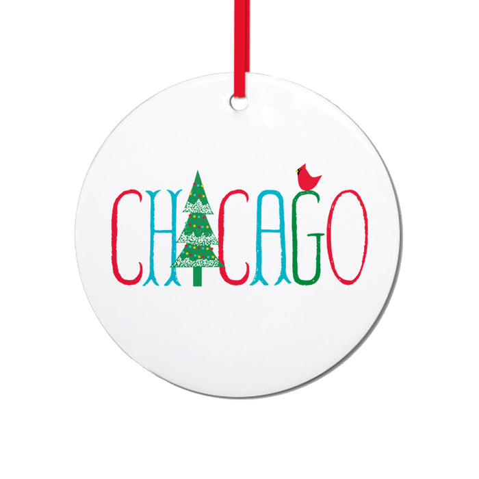 Chicago Winter Ornament