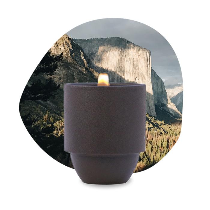 Yosemite National Park Candle - Cottonwood + Oak