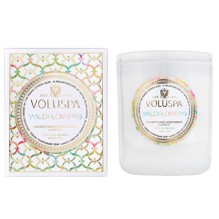 Wildflowers, Classic Boxed Candle