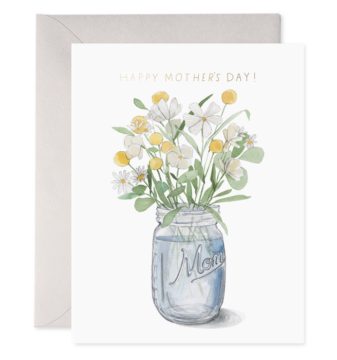 Mason Jar Mom Card
