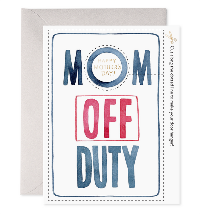 Do Not Disturb Mom Card