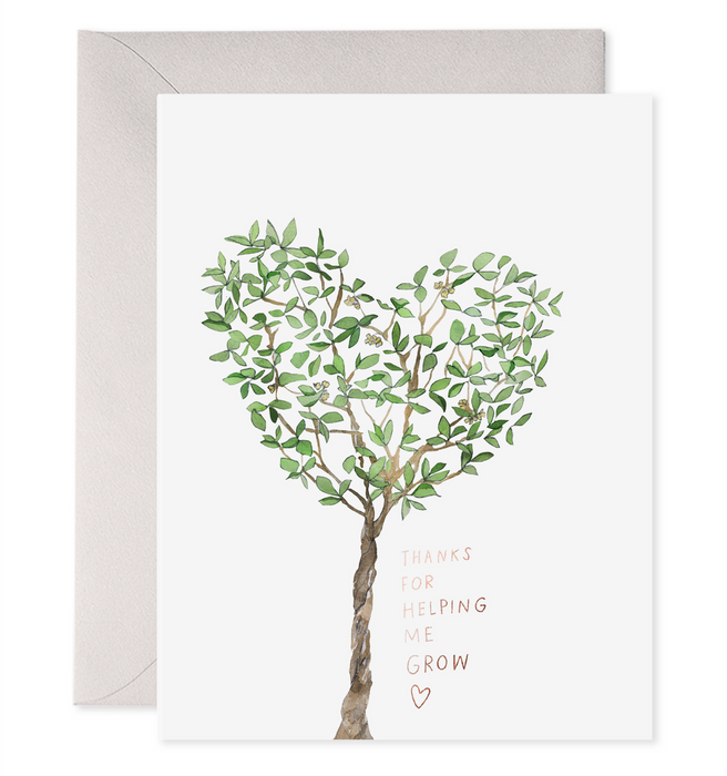 Helping Me Grow Card