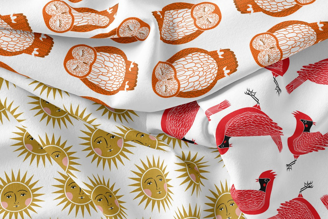 Mushrooms Tea Towel
