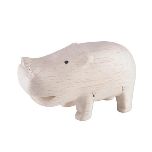 Wee Wooden Hippo