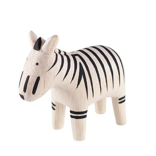 Wee Wooden Zebra