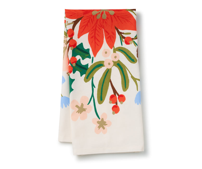 Holiday Bouquet Tea Towel