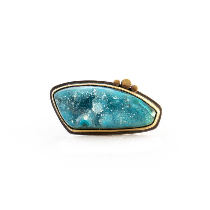 Hemimorphite with 22kt trio