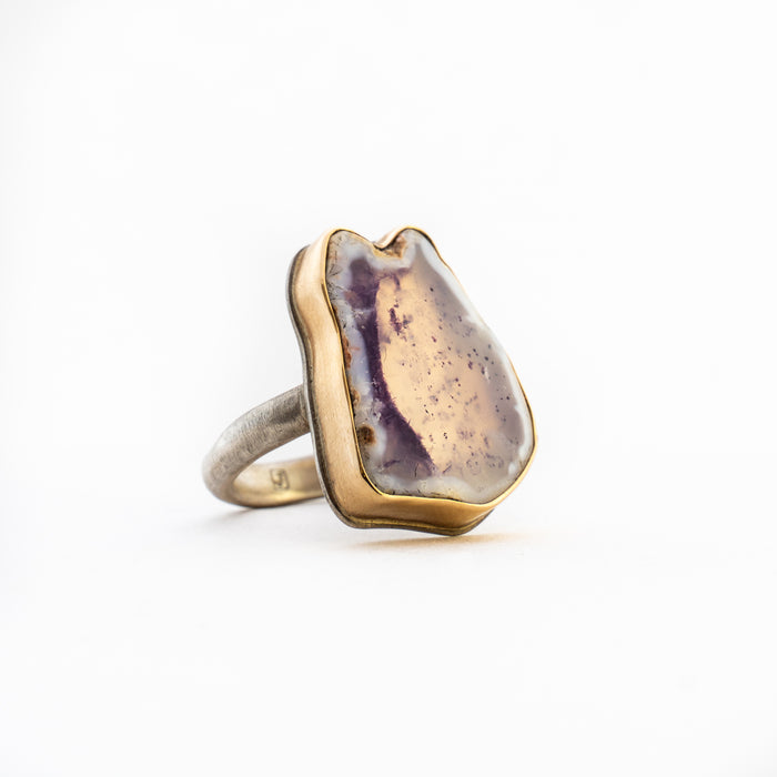 Asymmetrical Morado Opal