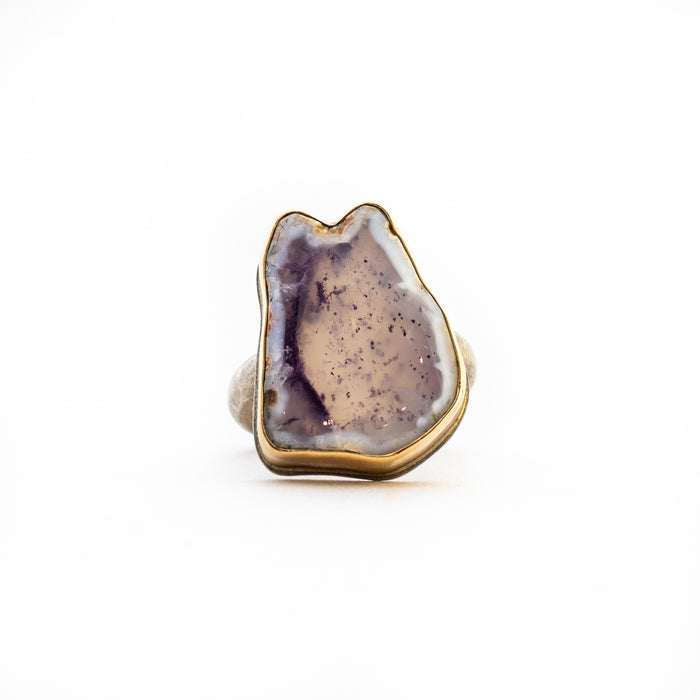Asymmetrical Morado Opal
