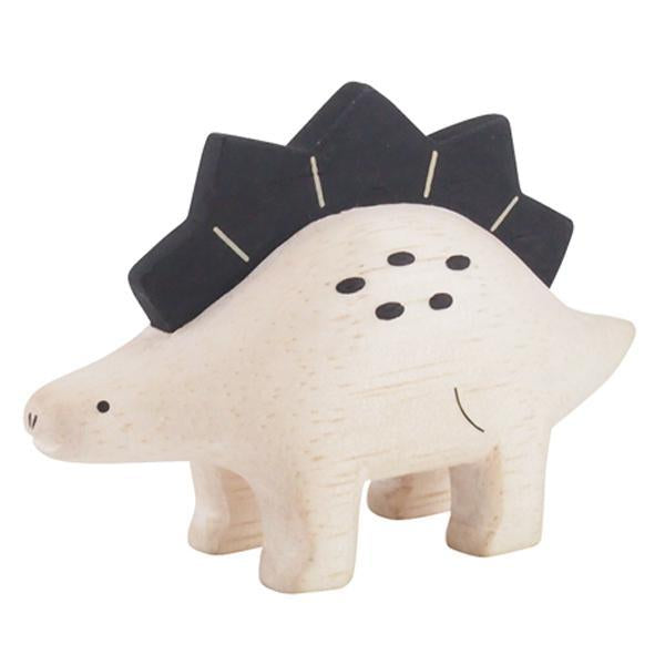 Wee Wooden Stegosaurus