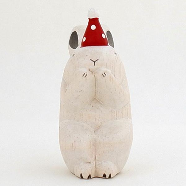 Wee Wooden Party Bunny
