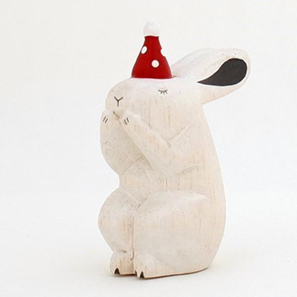Wee Wooden Party Bunny