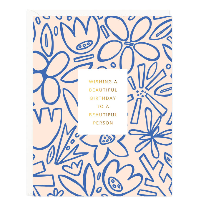 Beautiful Birthday Garden Card