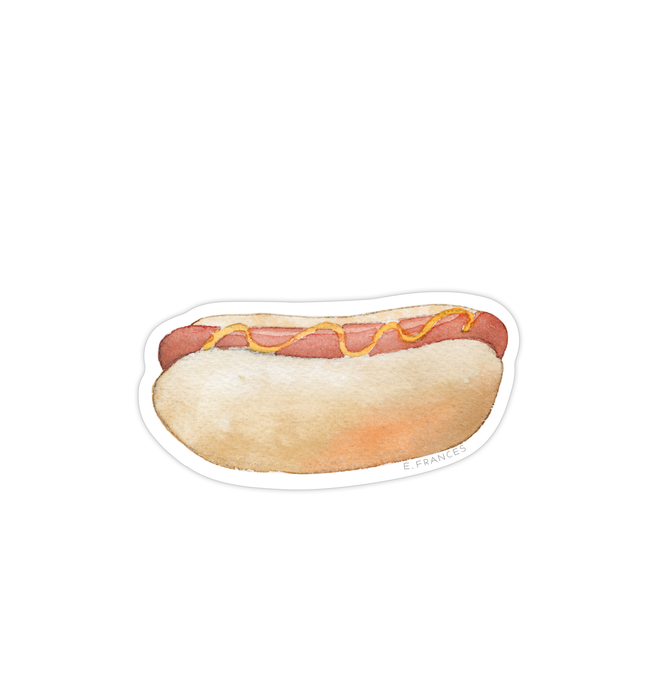 Hotdog Sticker