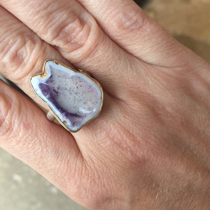 Asymmetrical Morado Opal