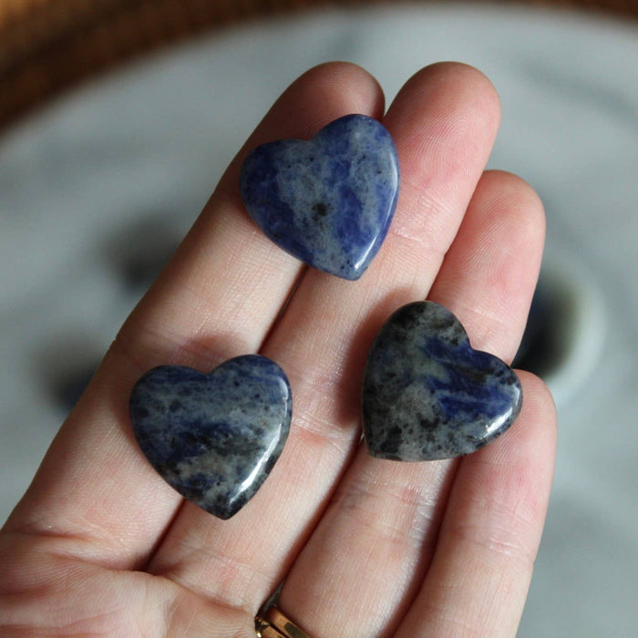 Sodalite 20mm Heart (Crystals & Stones)