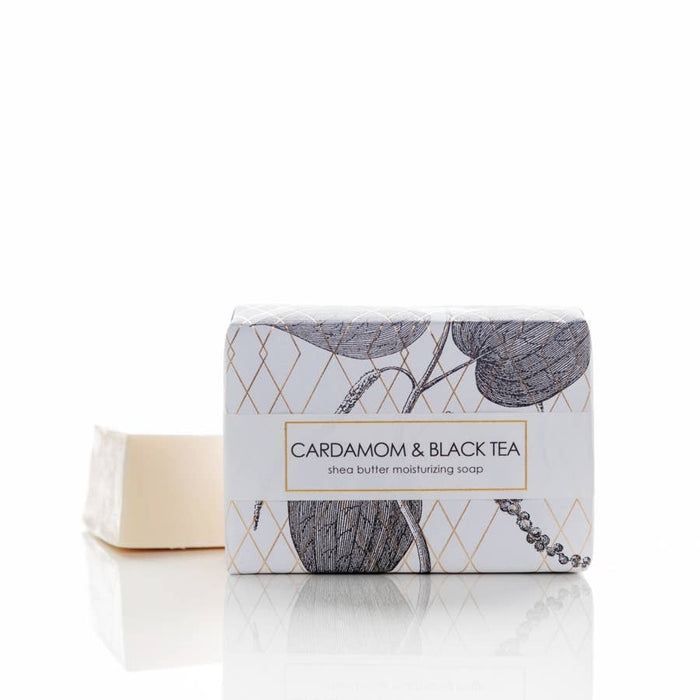 Cardamom & Black Tea Shea Butter Bath Bar