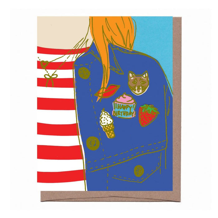 Enamel Pins Birthday Card