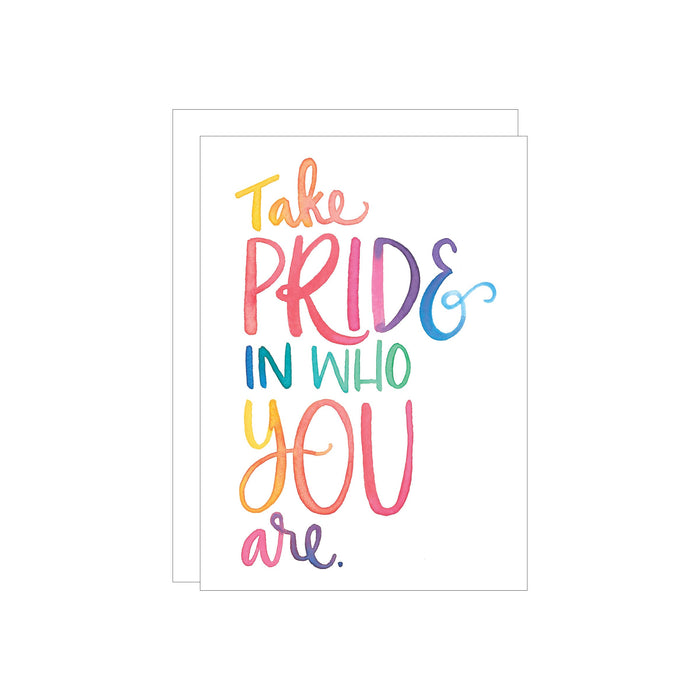 Take Pride greeting card