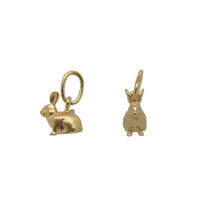 14kt Baby Bunny Charm