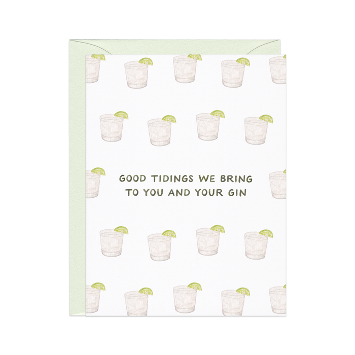 Good Tidings and Gin Card