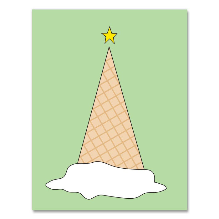 564 - Ice Cream Tree - A2 card