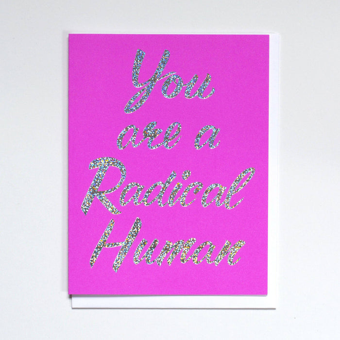 Holographic Radical Human Card