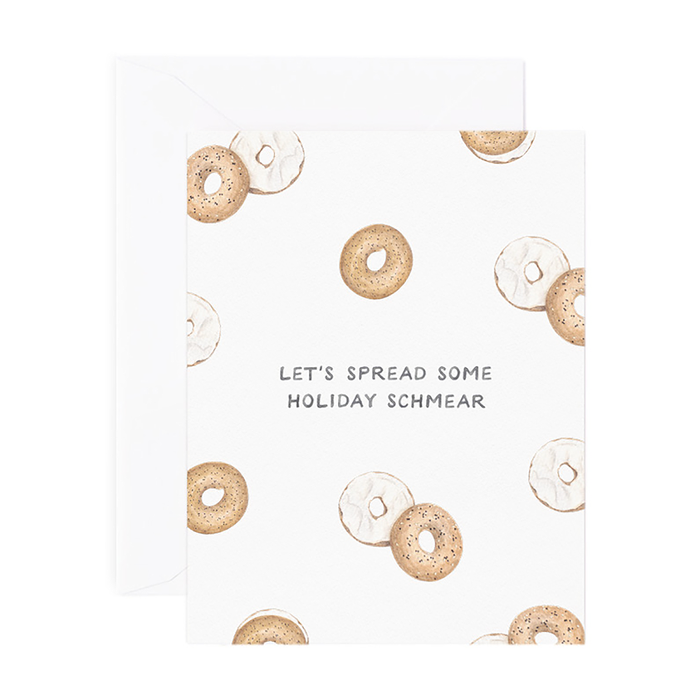 Holiday Schmear Hanukkah Card