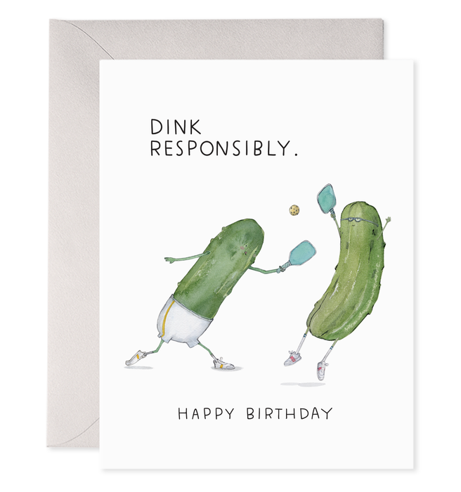 Pickleball Bday | Pickle Birthday Card