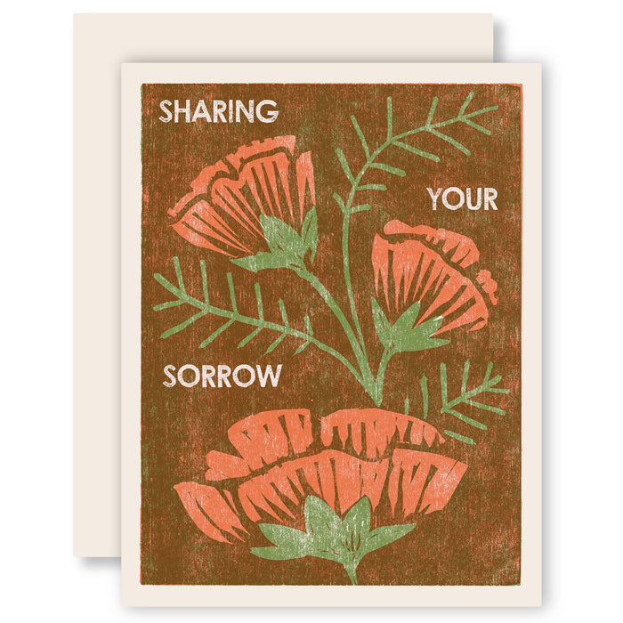 Sharing Your Sorrow Sympathy Card