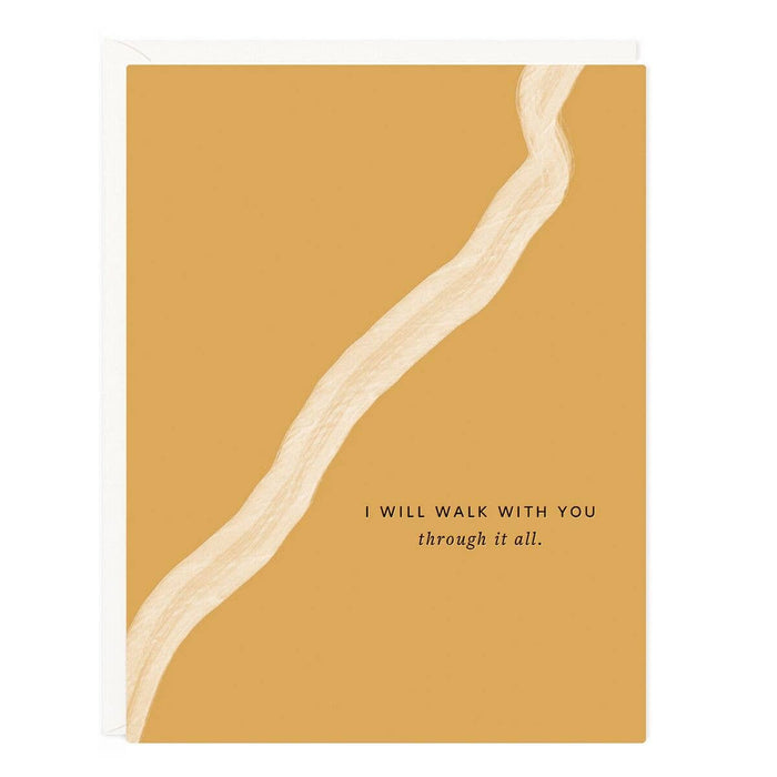 Walk With You Greeting Card