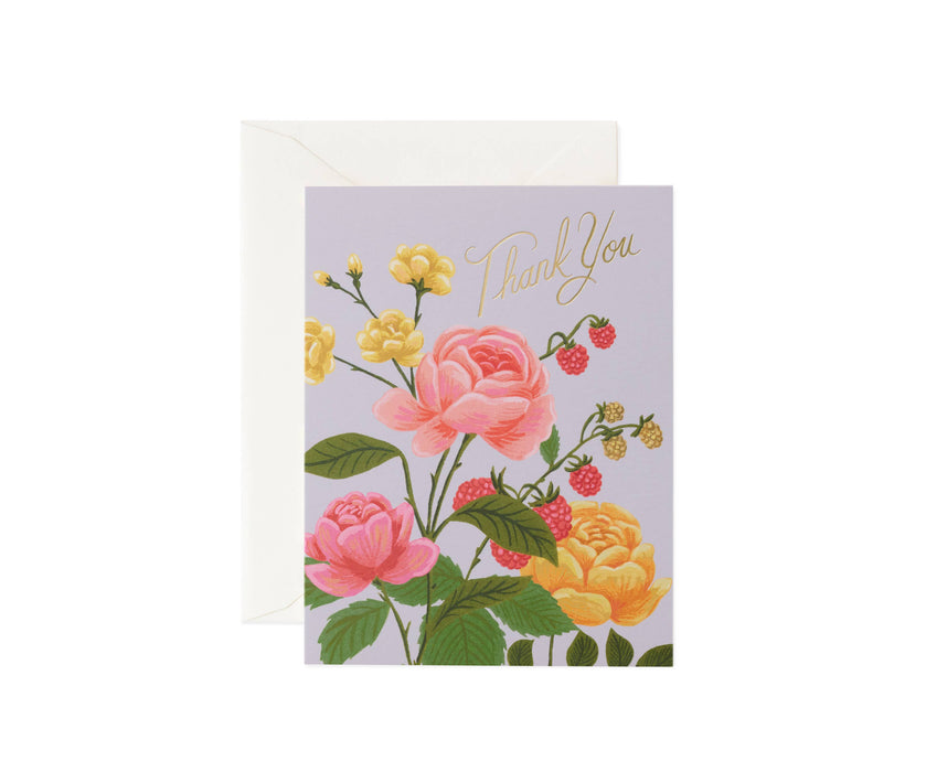 Boxed Set of Roses Thank You Cards