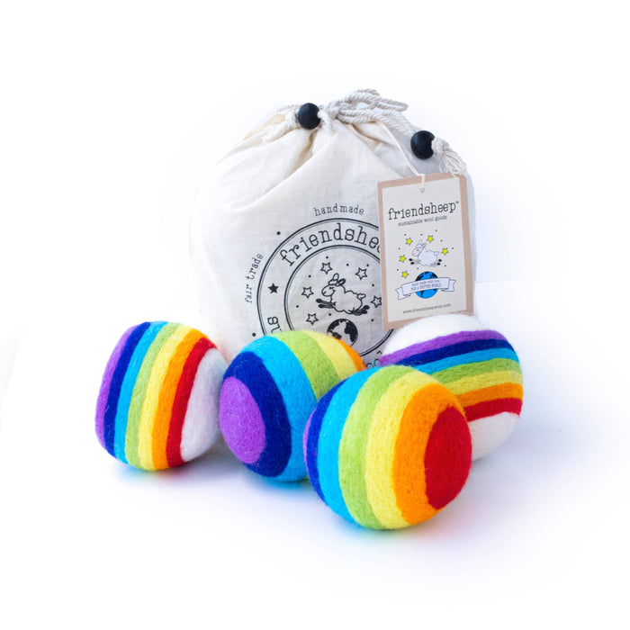 Disco Rollers Eco Dryer Balls - Pack of 4 - Pride Edition