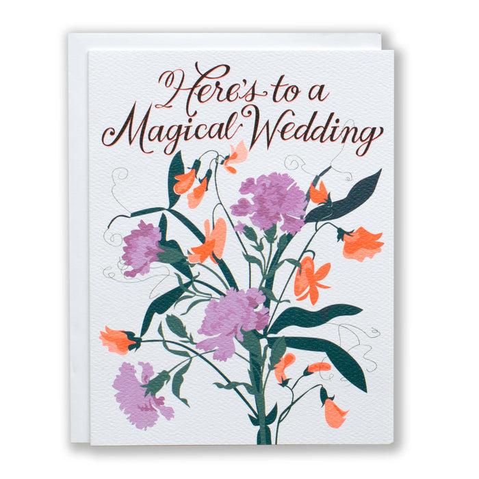 Here's to a Magical Wedding Note Card