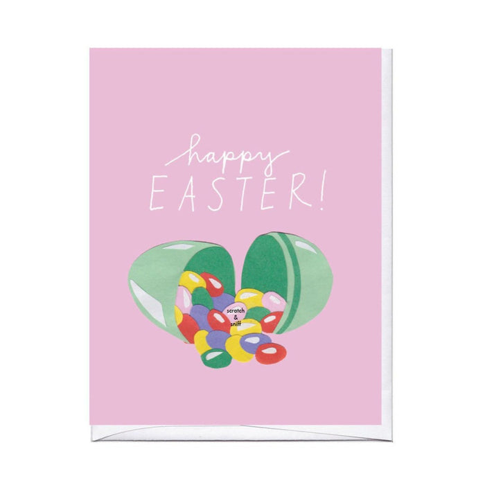 Scratch & Sniff Jelly Beans Easter Card