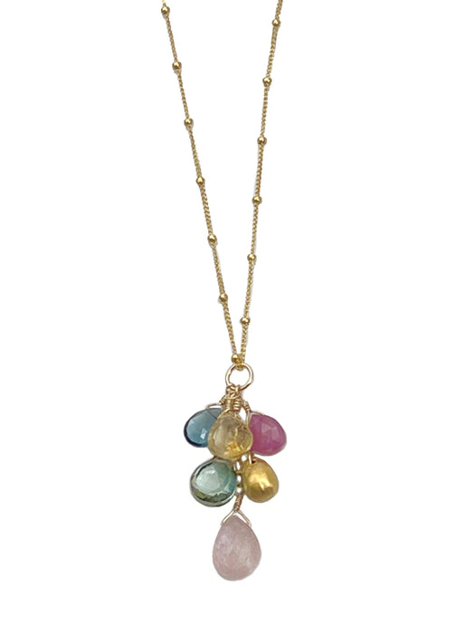 Summer Cluster Necklace