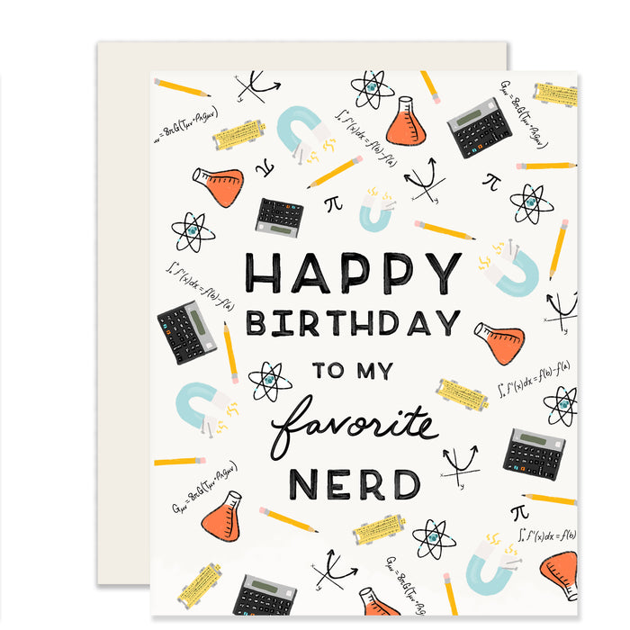 Favorite Nerd Card