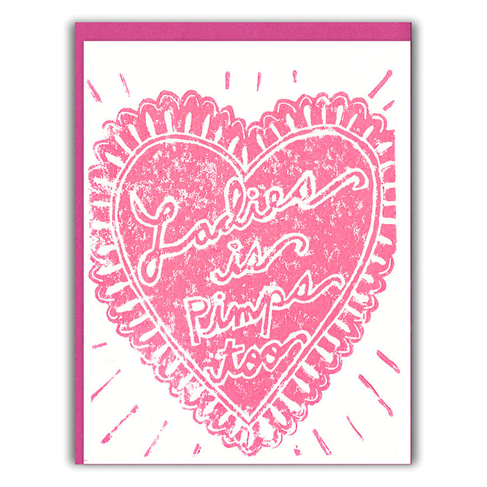 Ladies is Pimps Too Card