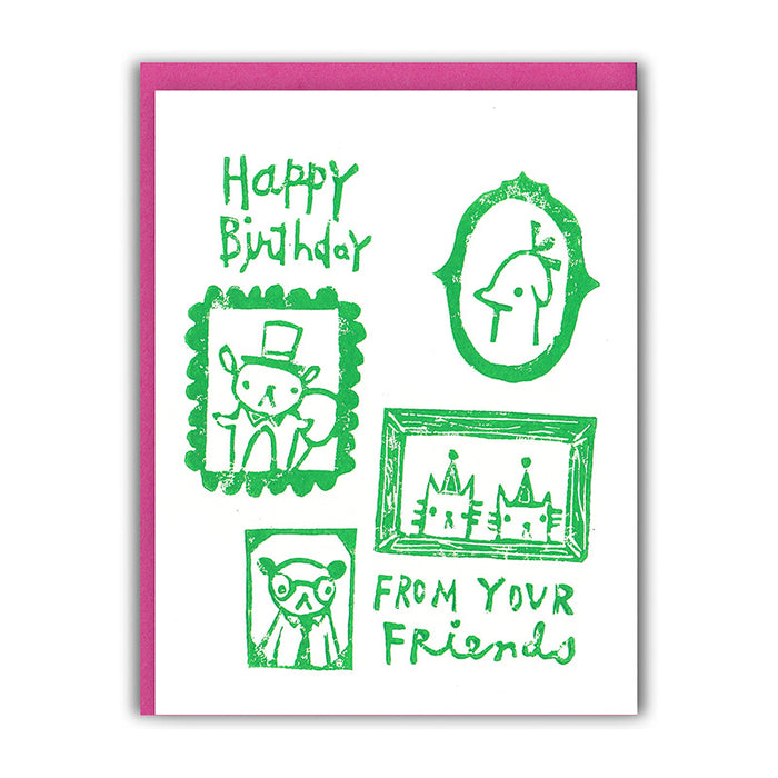 Portrait Party Card