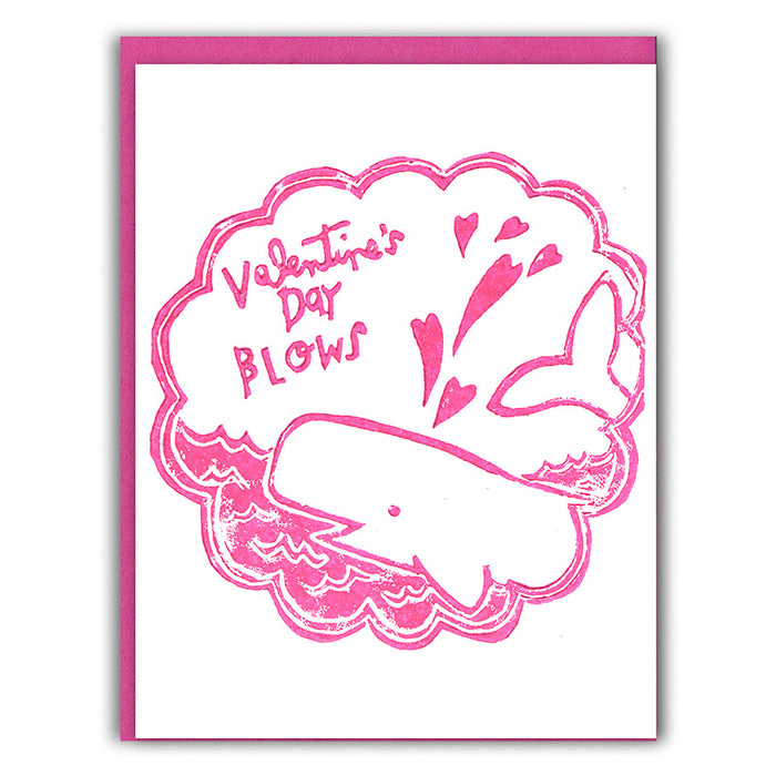 Valentine's Blows Card