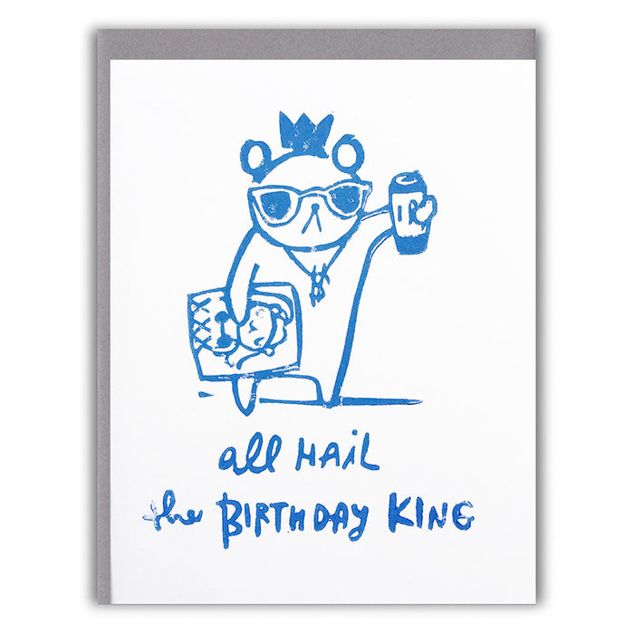 Birthday King Card
