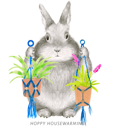 Hoppy Housewarming Card