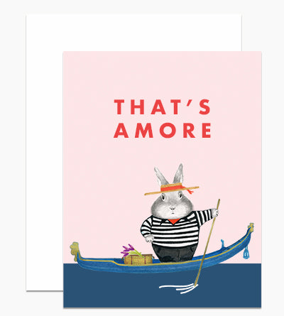 Bunny That's Amore Card
