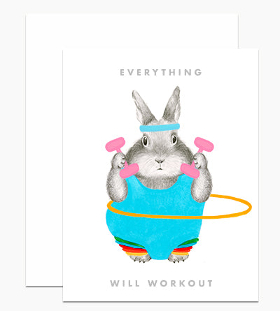 Everything will Workout Card