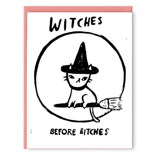 Witches Before Bitches Card