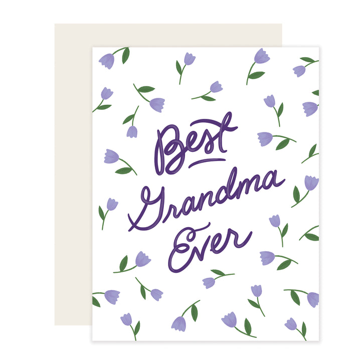 Grandma Flowers Card