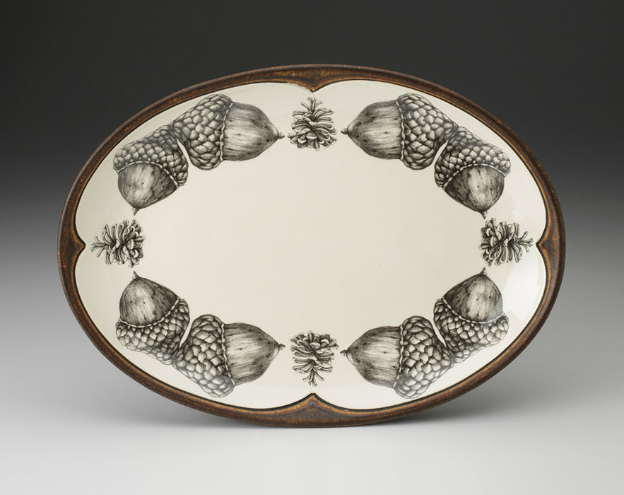 Acorn Small Oval Platter