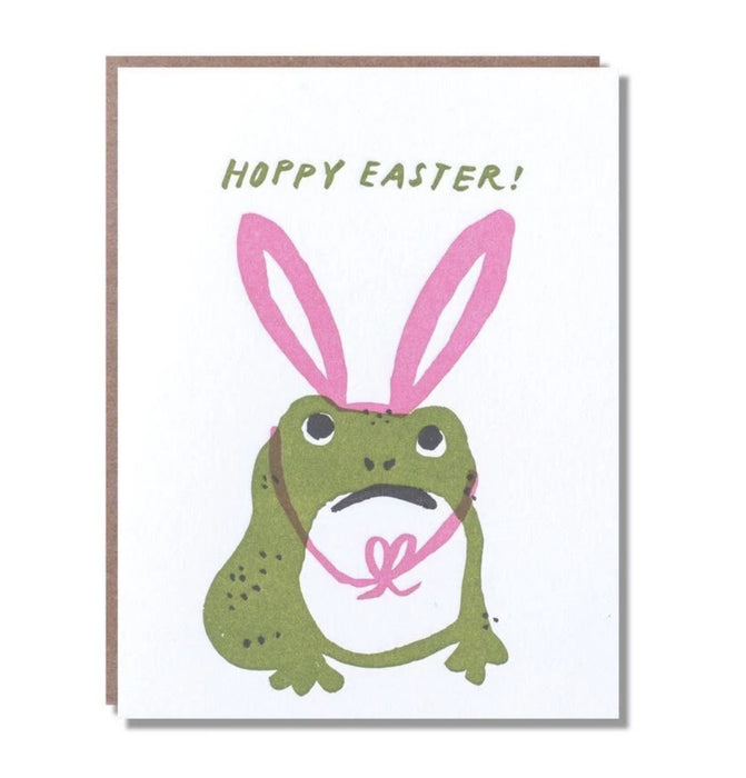 Froggy Easter Card