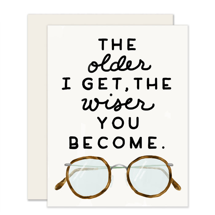 Older Wiser Card