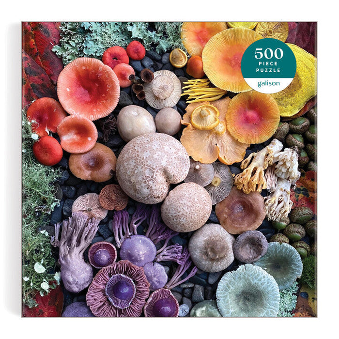 Shrooms in Bloom, 500 Piece Puzzle